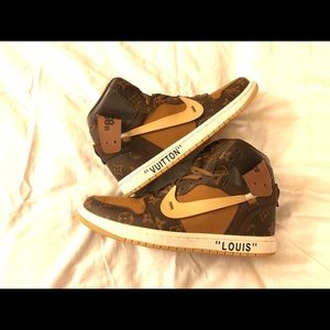 Nike 1’s (Louis Vuitton edition)
